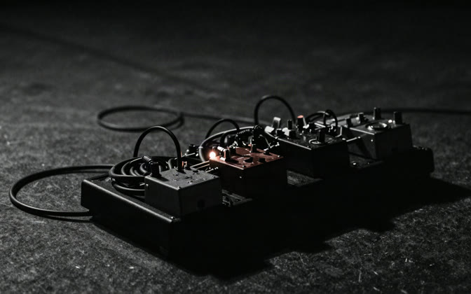 Pedalboard, soundcheck